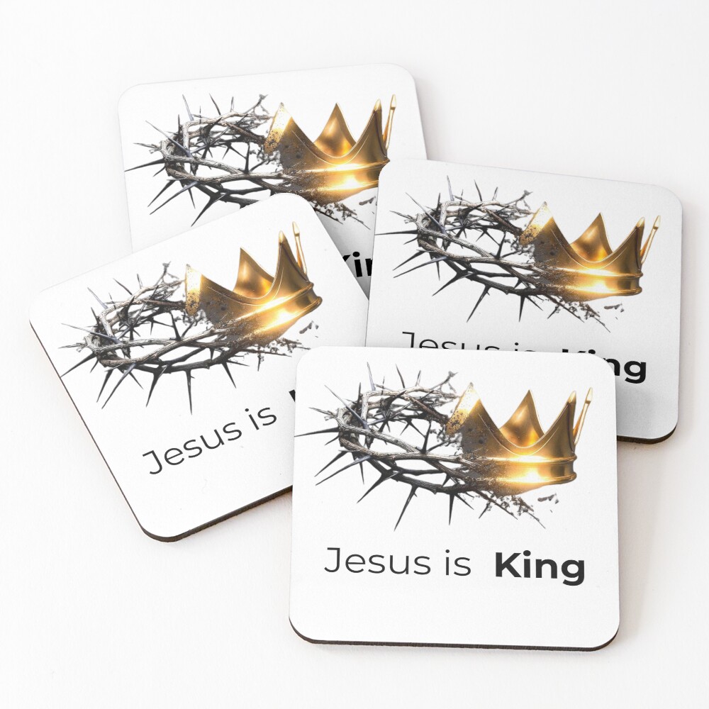 Item preview, Coasters (Set of 4) designed and sold by FaithSticker.