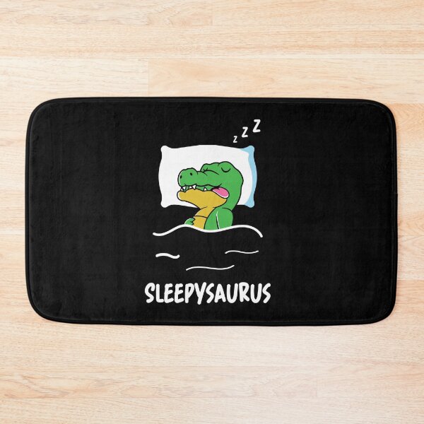 Item preview, Sleepysaurus Dino Sleeping Funny Quote Dinosaur designed and sold by Lenny Stahl.