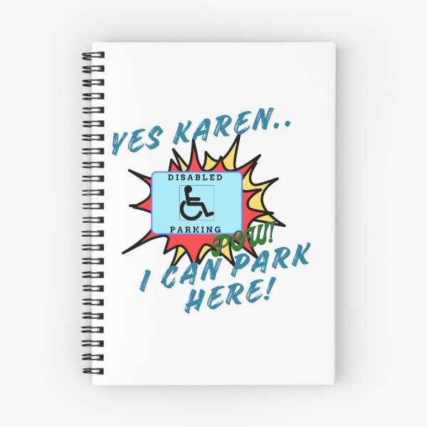 Item preview, YES KAREN funny parking designed and sold by ZebraDazzleDesigns.