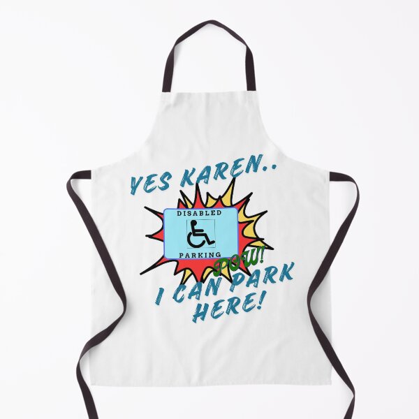 Item preview, YES KAREN funny parking designed and sold by ZebraDazzleDesigns.