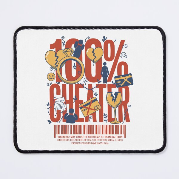 Item preview, Divorce Party Finally Divorced 100 Percent Cheater designed and sold by LuminOrb.