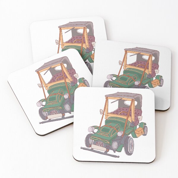 Item preview, Hand Drawn Cute Vintage Car Illustration designed and sold by missbobbit.