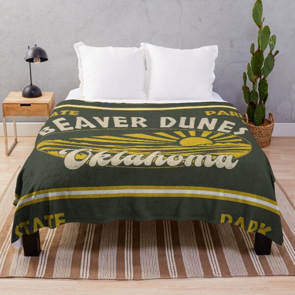 Item preview, Beaver Dunes State Park, Oklahoma, badge design designed and sold by Wanderful-roads.