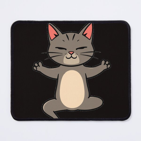 Item preview, Yoga Cat - Purr-fectly balanced designed and sold by Vrynko.