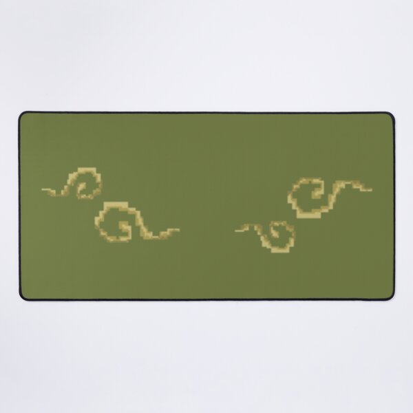 Item preview, Waves on green background. Pixel art. designed and sold by YaroshMaria.