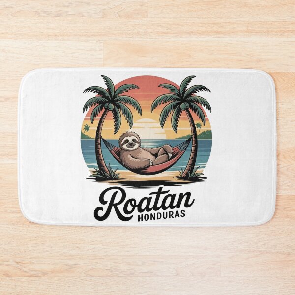 Item preview, Tropical Sloth Hammock Beach Design designed and sold by DariaOltes.