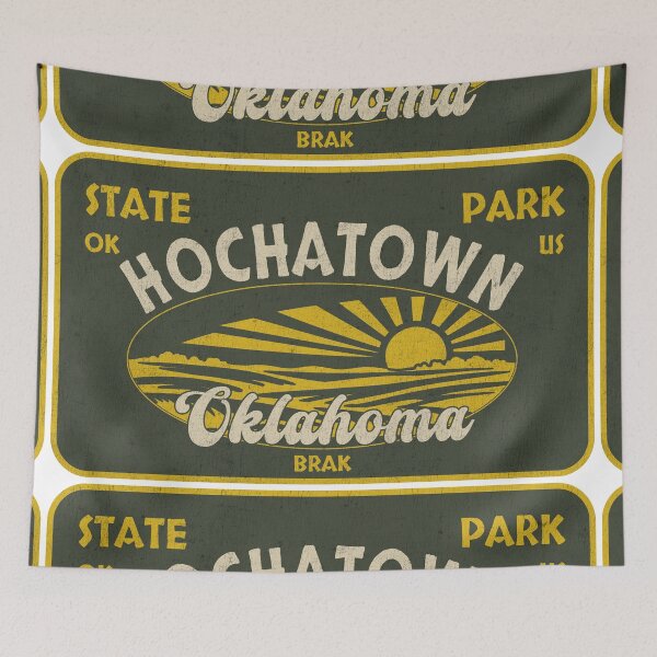 Item preview, Hochatown State Park, Oklahoma, badge design designed and sold by Wanderful-roads.