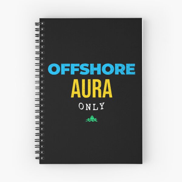 Item preview, Offshore Aura Only Funny Fishing Shirt designed and sold by EimSol.