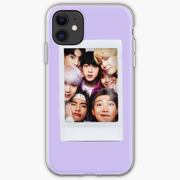 BTS Polaroid iPhone Soft Case