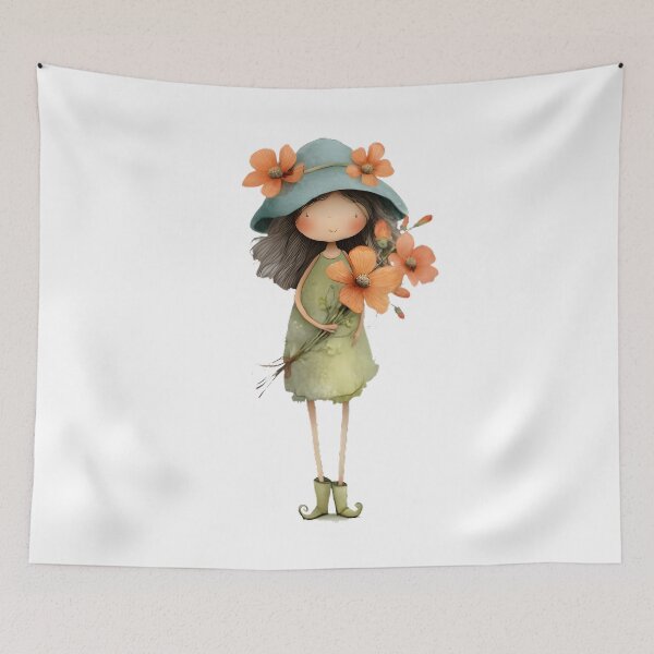 Item preview, Modern girl designed and sold by Retro Whimsy.