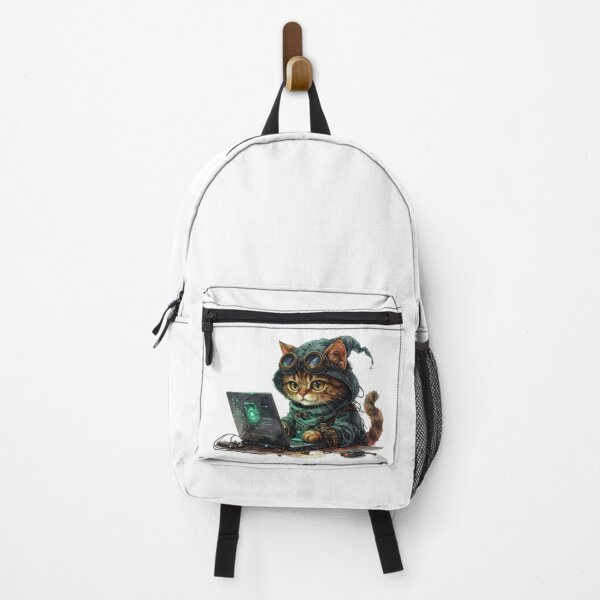 Item preview, Detailed Steampunk Cat Inventor Laboratory Scene designed and sold by BetweenForms.