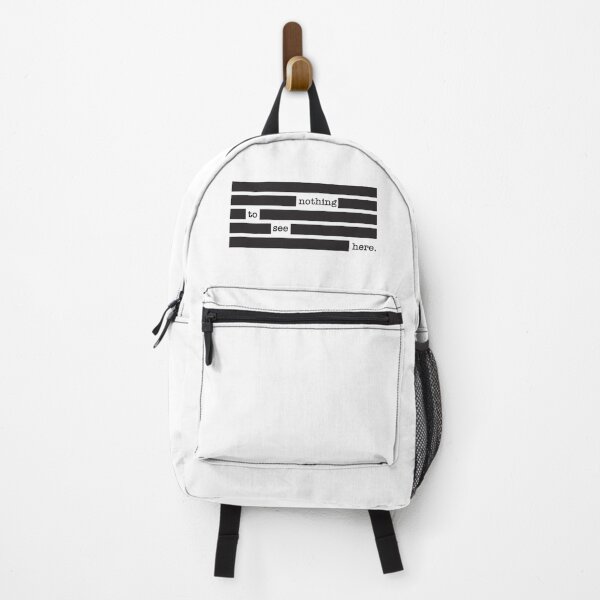 Item preview, NOTHING TO SEE HERE REDACTED designed and sold by Mclickster.