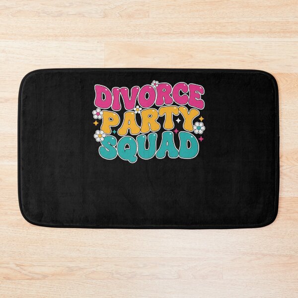 Item preview, Divorce Party Squad freshly divorced divorce humor designed and sold by LuminOrb.