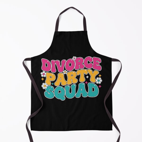Item preview, Divorce Party Squad freshly divorced divorce humor designed and sold by LuminOrb.