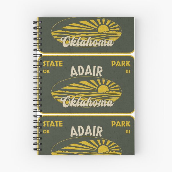 Item preview, Adair State Park, Oklahoma, badge design designed and sold by Wanderful-roads.