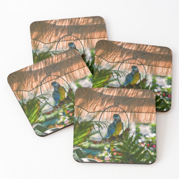 Item preview, Macaw Parrot Tropical Garden Summer Photography designed and sold by MDCCo.