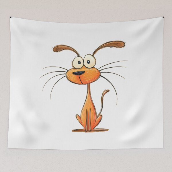 Item preview, Cute Happy Dog designed and sold by Retro Whimsy.