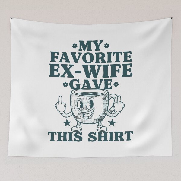 Item preview, Divorce Finally Divorced My Favorite Ex Wife Gave designed and sold by LuminOrb.