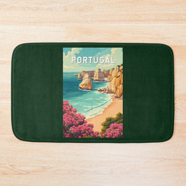 Item preview, Portugal Illustration Travel Art Vintage designed and sold by KrisSidDesigns.