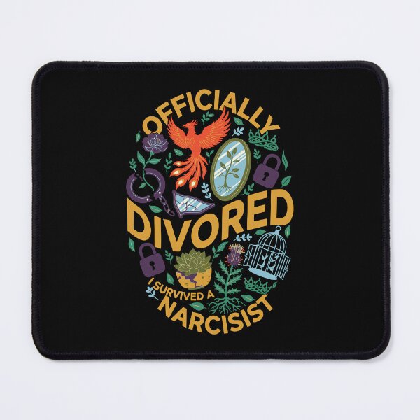 Item preview, Divorce Officially Divorced Survived A Narcissist designed and sold by LuminOrb.