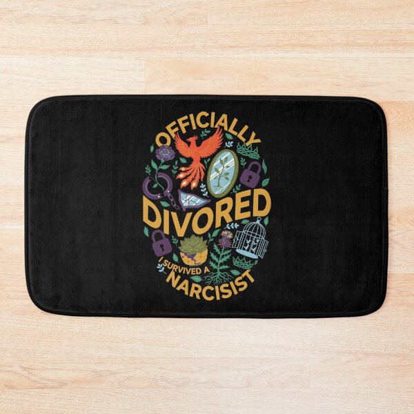 Item preview, Divorce Officially Divorced Survived A Narcissist designed and sold by LuminOrb.