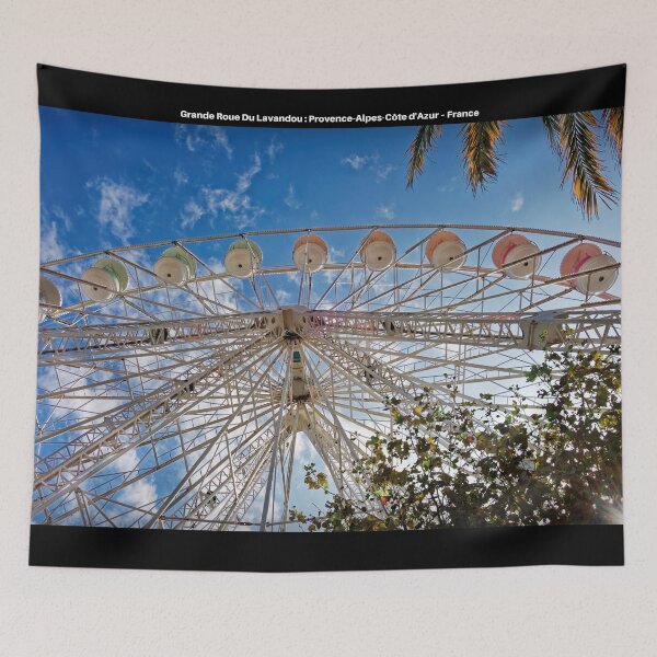 Item preview, The Lavandou Ferris Wheel: in Provence-Alpes-Côte d'Azur – France (French Riviera) designed and sold by Alan-David.