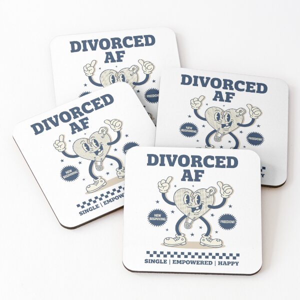 Item preview, Divorce Divorced AF Finally Divorced Single designed and sold by LuminOrb.