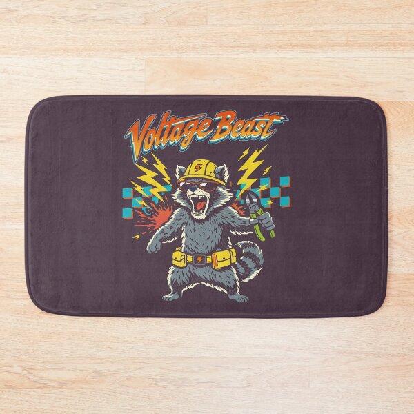 Item preview, Voltage Beast Raccoon Electrician designed and sold by CamaleonDesigns.