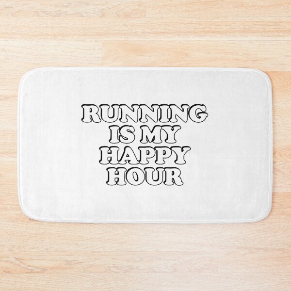 Item preview, Running Is My Happy Hour  designed and sold by Inspirationmotivation.