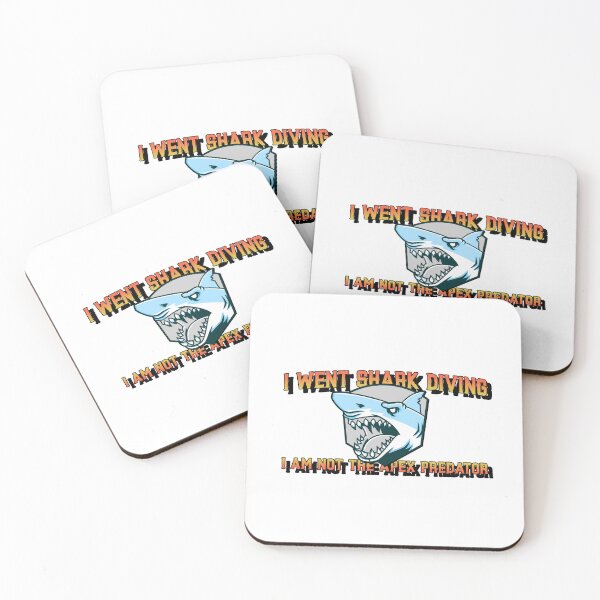 Item preview, I Went Shark Diving I Am Not The Apex Predator designed and sold by jsundsethj.