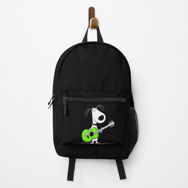 Item preview, Dog playing guitar in black space designed and sold by anytka.