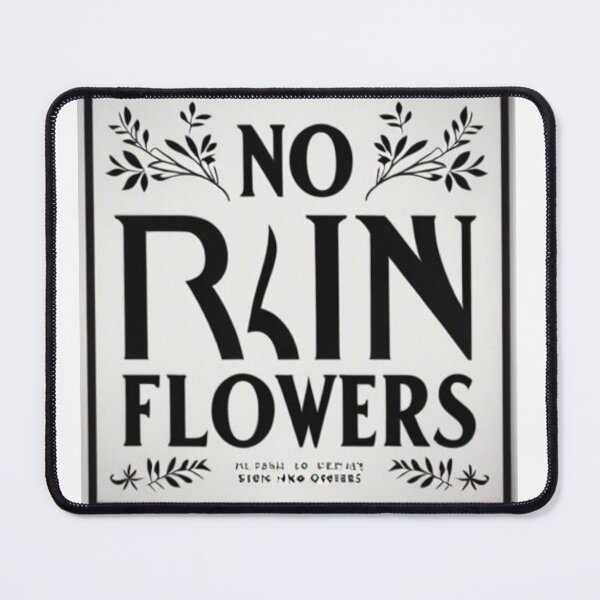 Item preview, No Rain No Flowers designed and sold by BelleVibeStudio_.