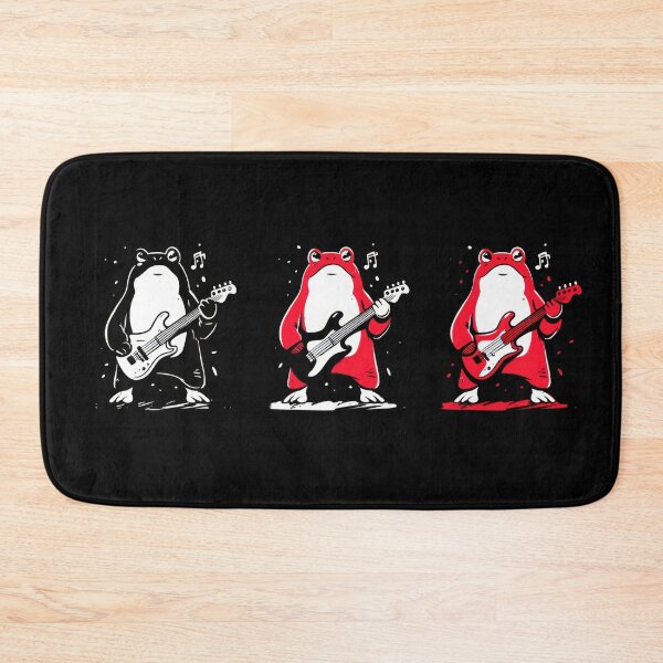 Item preview, Frogs playing music with guitars designed and sold by anytka.
