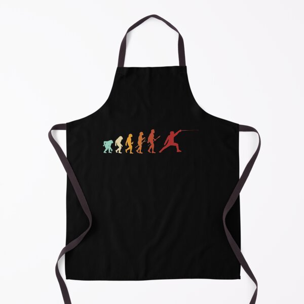 Item preview, Fencing Evolution Fencer Sport Funny Quote Fencer designed and sold by Lenny Stahl.