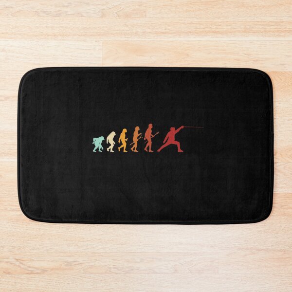 Item preview, Fencing Evolution Fencer Sport Funny Quote Fencer designed and sold by Lenny Stahl.