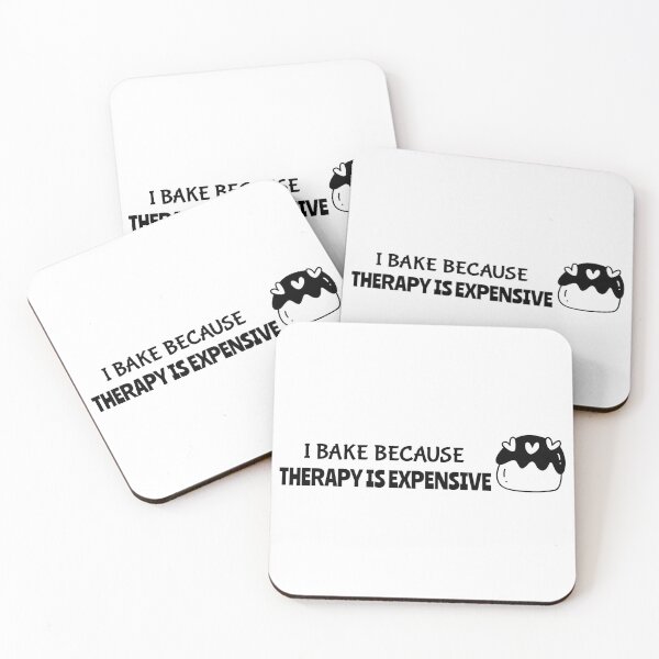 Item preview, I Bake Because Therapy is Expensive Baking Mama designed and sold by everydayplay108.