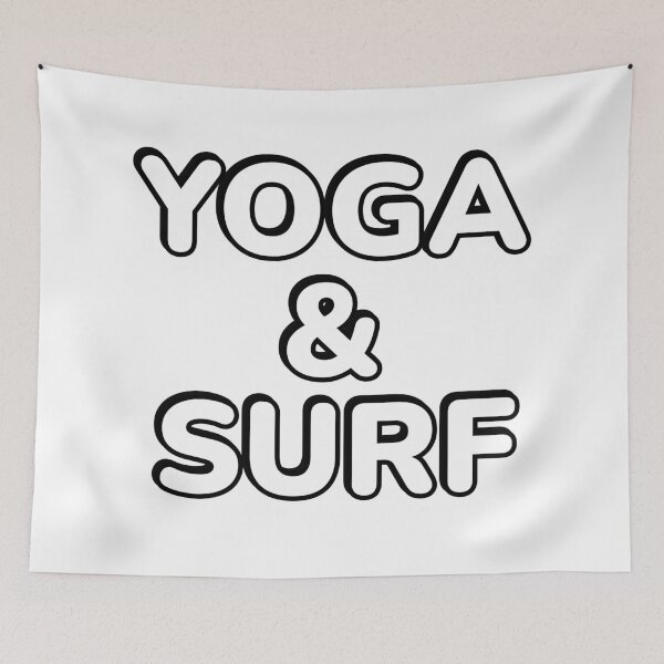 Item preview, Yoga and Surf  designed and sold by Inspirationmotivation.