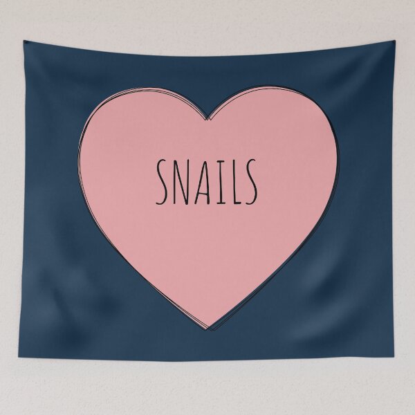 Item preview, I Love Snails Pink Heart designed and sold by MaryAller.