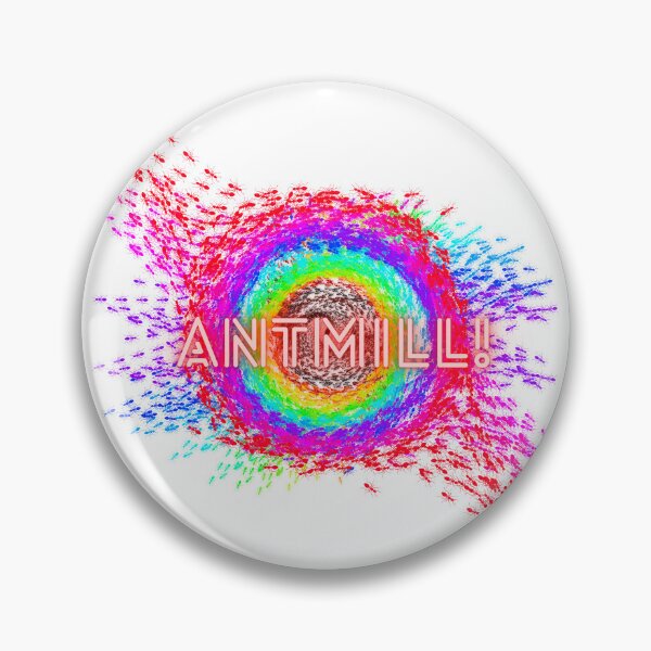 Item preview, Colorful ant mill FanAnt pattern for an item designed and sold by Ant Category.