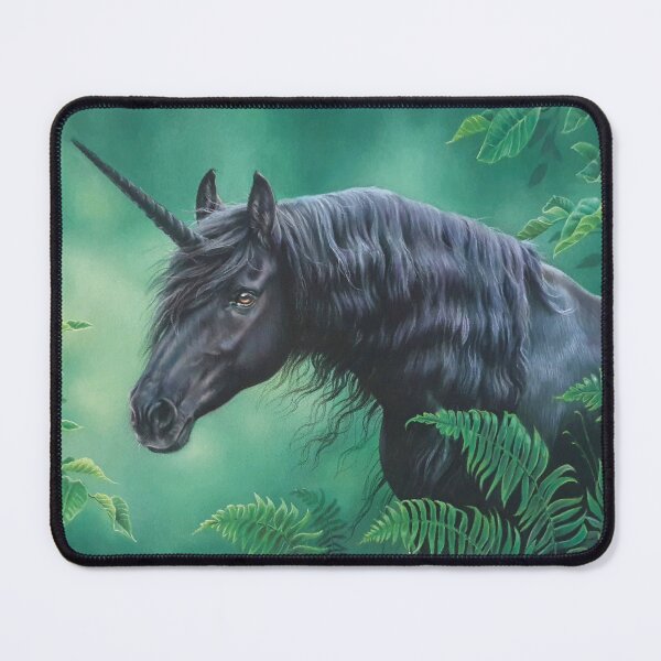 Item preview, Black Unicorn designed and sold by Satu Manninen.