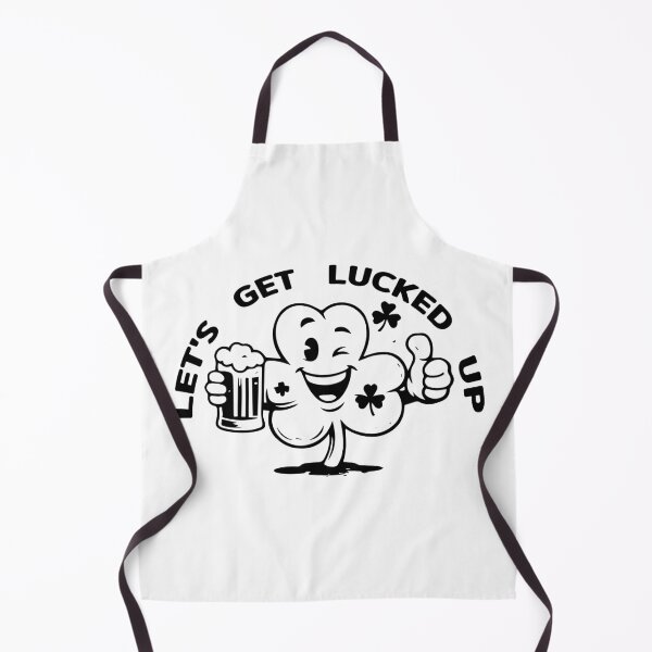 Item preview, Let's Get Lucked Up - Funny St Patricks Day Drinking Humor Gift designed and sold by FuzionRaptor.