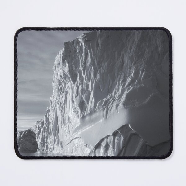 Item preview, Majestic Greenlandic Iceberg in Monochrome designed and sold by PhotoArt by Joan Carroll.