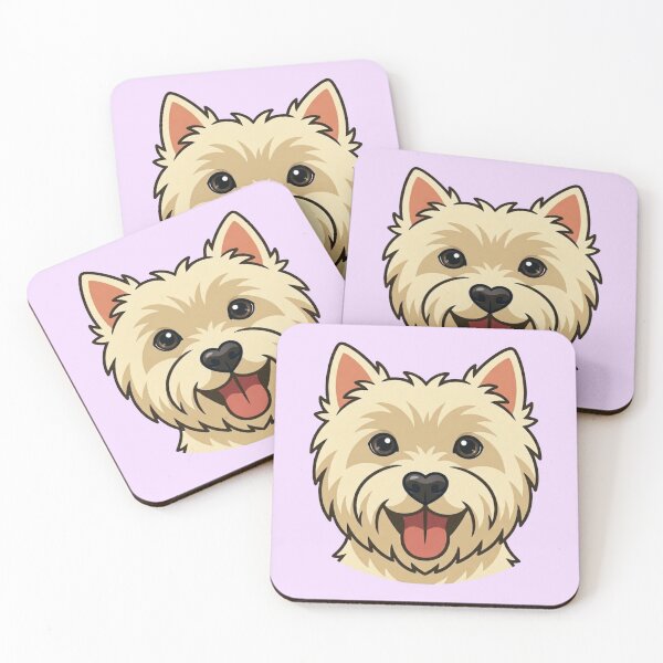 Item preview, Westie Love Heart Nose designed and sold by Ivy-Triggs.