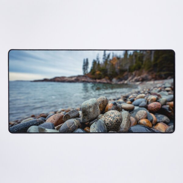 Item preview, Acadia National Park Rocky Beach Coastal Maine Landscape Photography designed and sold by MDCCo.