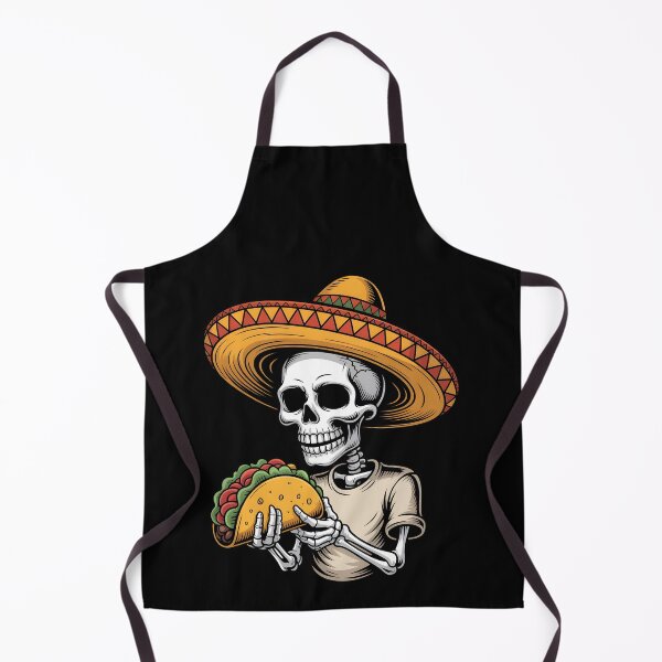 Aperçu de l'œuvre Funny Skeleton Eating Taco Cinco De Mayo Fiesta Mexican Festival PNG Mexican Humor Dia De Los Muertos créée et vendue par NewaveBoutique.