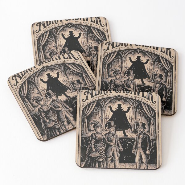 Item preview, Abra Cadaver Vintage Magic Show Dark Humor designed and sold by EKHOAISTORE.