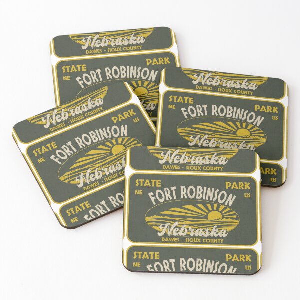 Item preview, Fort Robinson State Park, Dawes - Sioux County, Nebraska, badge design designed and sold by Wanderful-roads.
