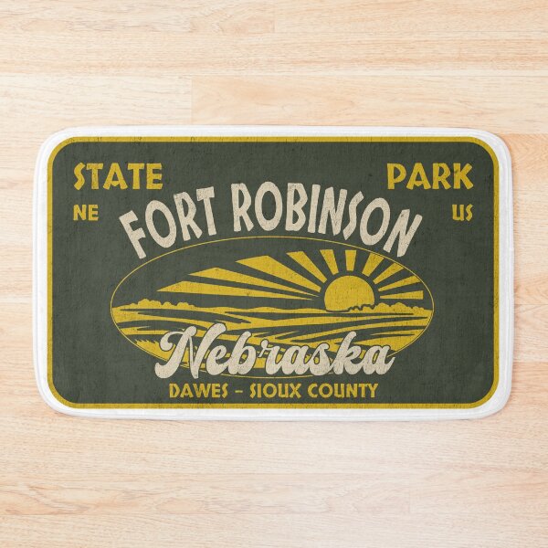 Item preview, Fort Robinson State Park, Dawes - Sioux County, Nebraska, badge design designed and sold by Wanderful-roads.