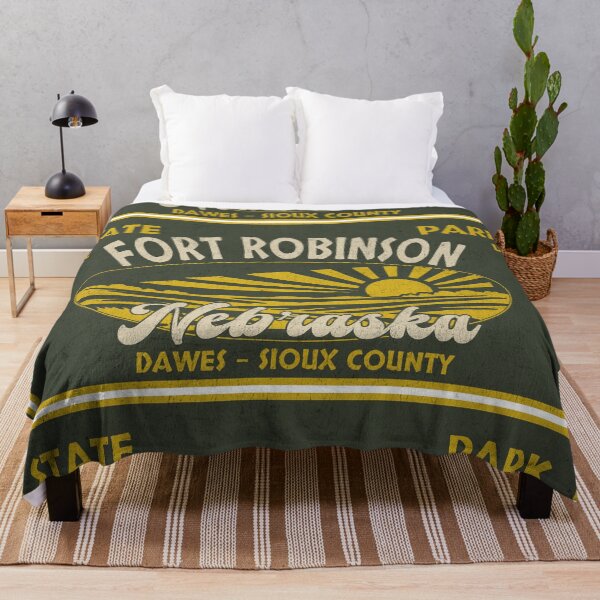 Item preview, Fort Robinson State Park, Dawes - Sioux County, Nebraska, badge design designed and sold by Wanderful-roads.