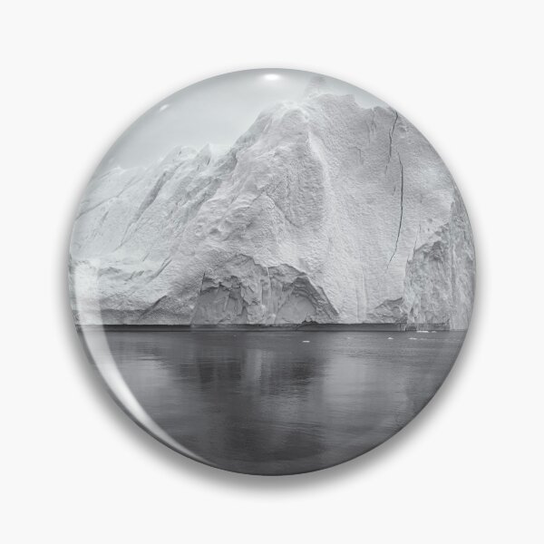 Item preview, Majestic Iceberg Reflection Monochrome designed and sold by PhotoArt by Joan Carroll.